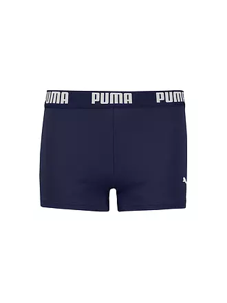 PUMA | Costume da bagno a pantaloncino con logo da ragazzo | dunkelblau